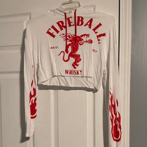NWOT Fireball hoodie